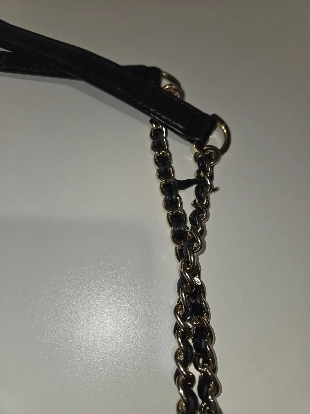 Tory Burch Black Quilted Chain-Shoulder Satchel